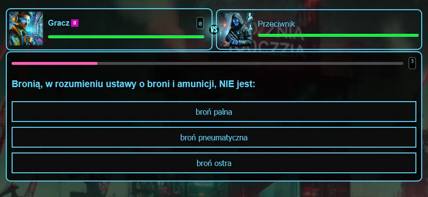 Co nie jest bronią?